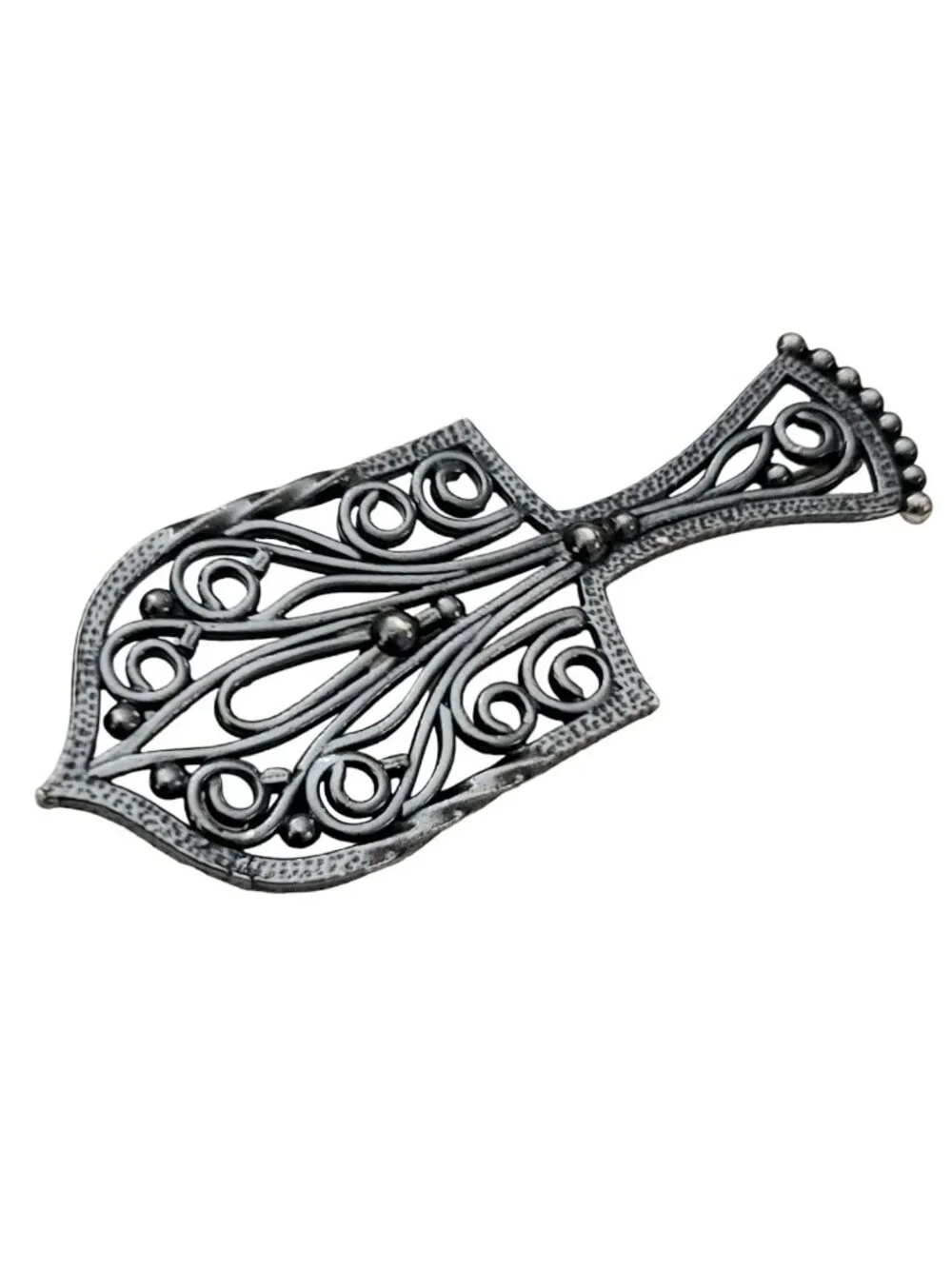 Napier Spatula Brooch, Signed K292